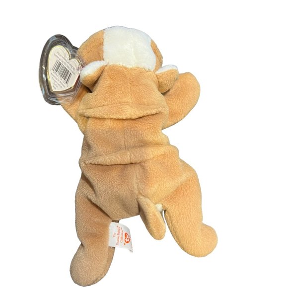 TY Doby Doberman Wrinkles Bulldog Bean Bag Stuffed Animal Plush Toys Puppy Set - Picture 5 of 8